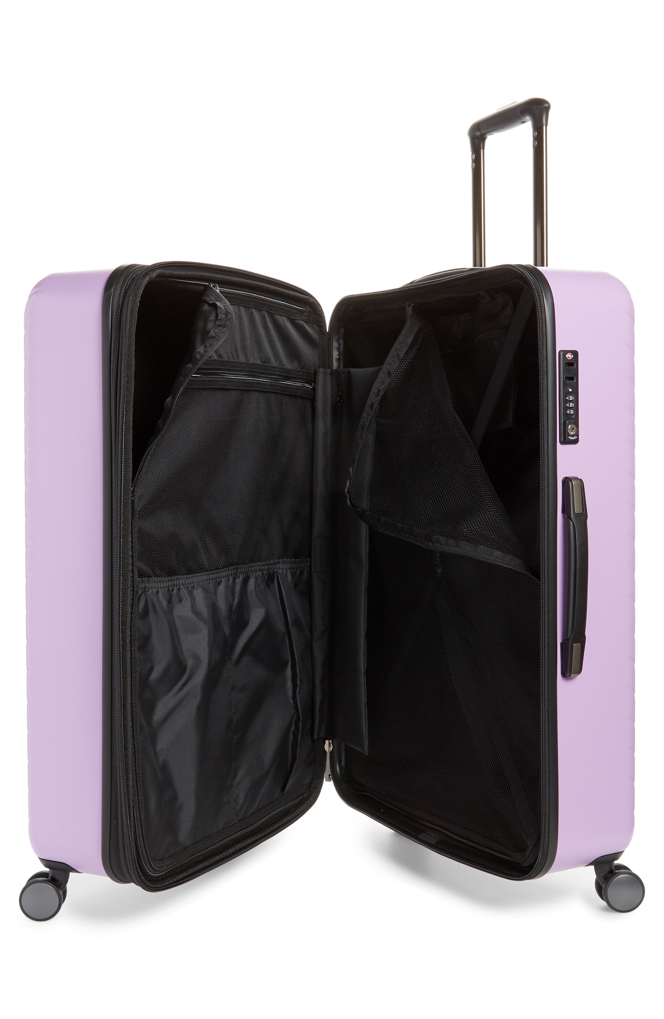 Nordstrom Chevron 29-Inch & 20-Inch Spinner Luggage Set, Alternate, color, 