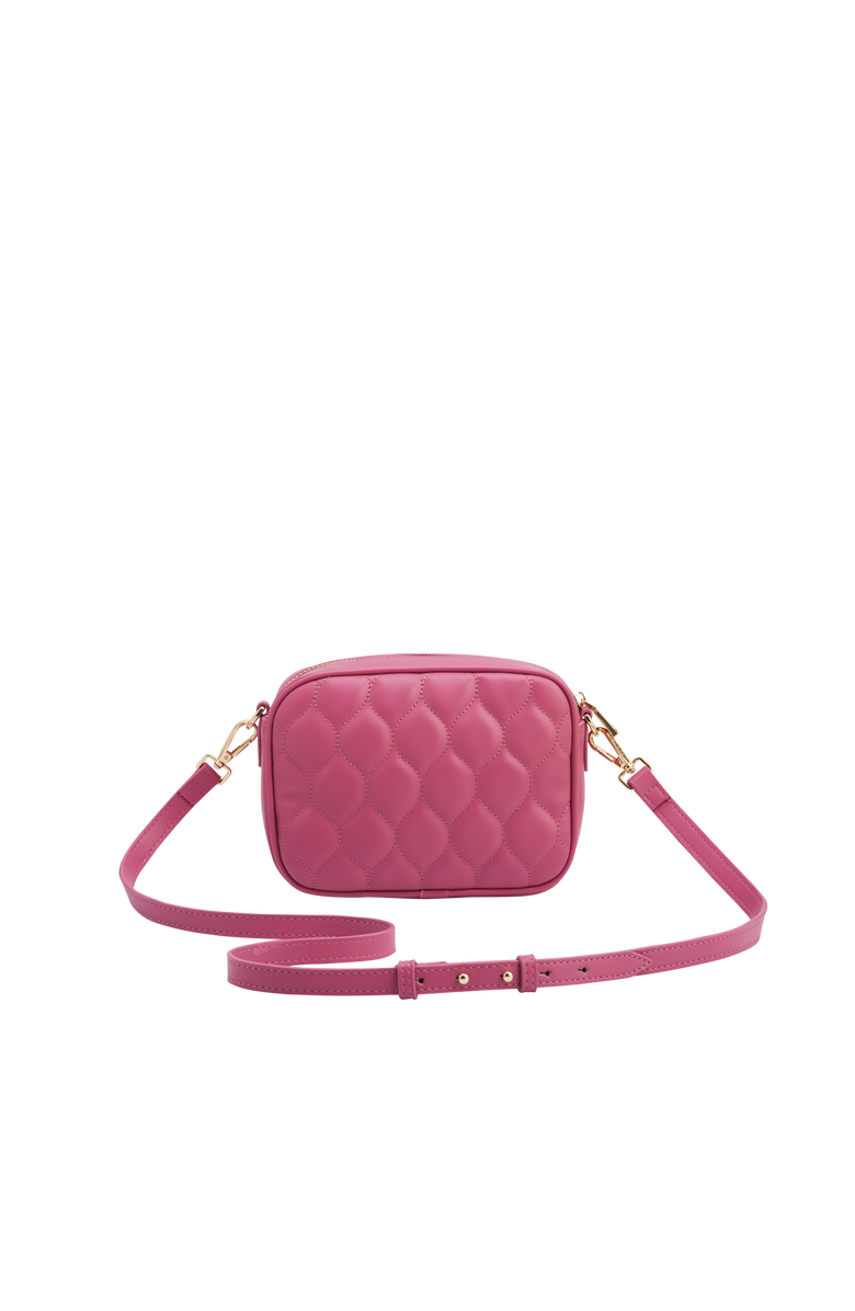 Fable England Alice Quilted Camera Purse, Alternate, color, Rose Pink