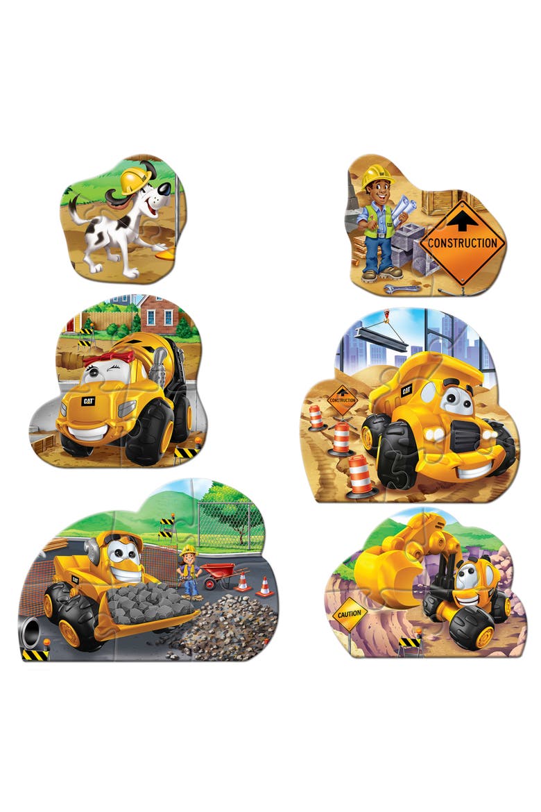 CAT - Caterpillar 6-Pack Mini Puzzles, Alternate, color, Multicolor