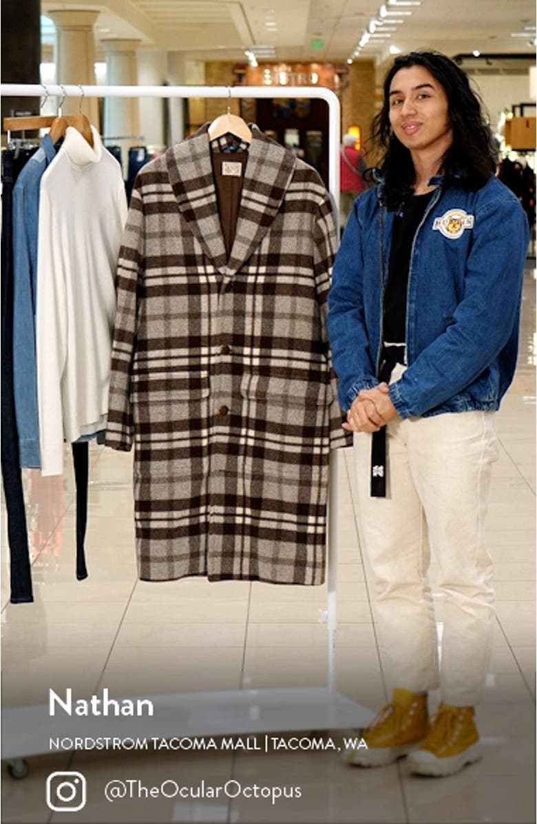 Shawl Collar Wool Coat, sales video thumbnail