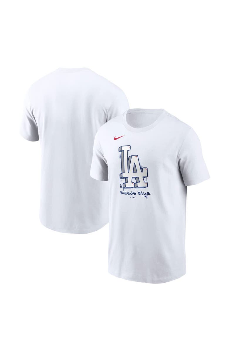 Nike Men's Nike White Los Angeles Dodgers Local Hometown T-Shirt, Main, color, White