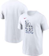 Nike Men's Nike White Los Angeles Dodgers Local Hometown T-Shirt
