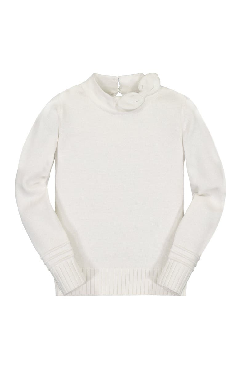 Hope
Henry Baby Girls
Organic Tie-Neck Sweater, Infant, Main, color, White