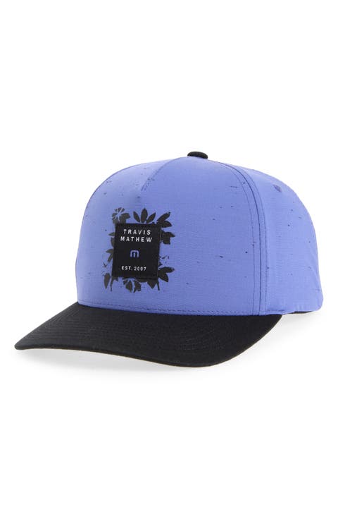 Crystal Water Patch Snapback Baseball Cap