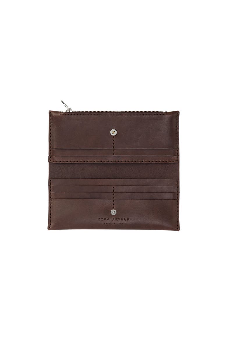 Long Zipper Wallet, Alternate, color, MALBEC