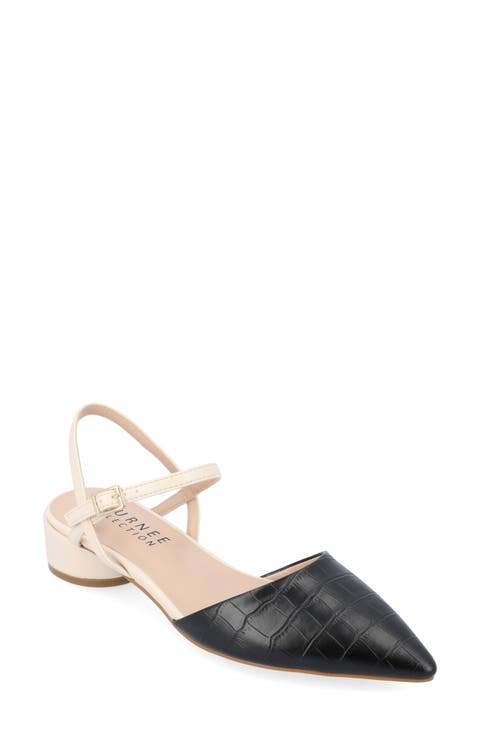 Brynn Croc Embossed Pump (Women)