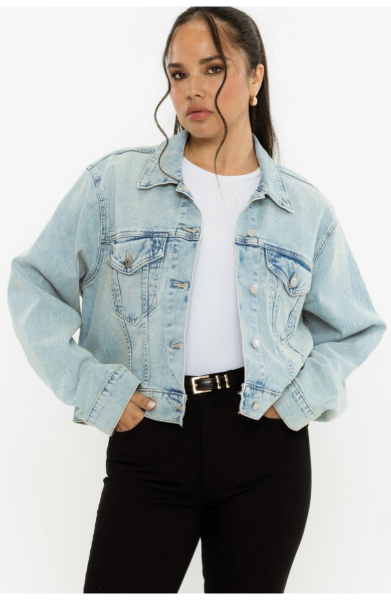 Rudes Denim The Leo Jacket, Alternate, color, I Like It Dirty