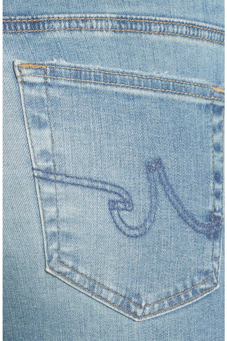 'Jodi' Released Hem Crop Slim Flare Jeans, Alternate, color, 18 YEAR SUNBEAM FLARE