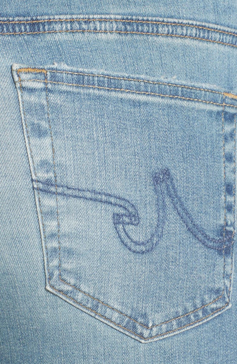 AG 'Jodi' Released Hem Crop Slim Flare Jeans, Alternate, color,