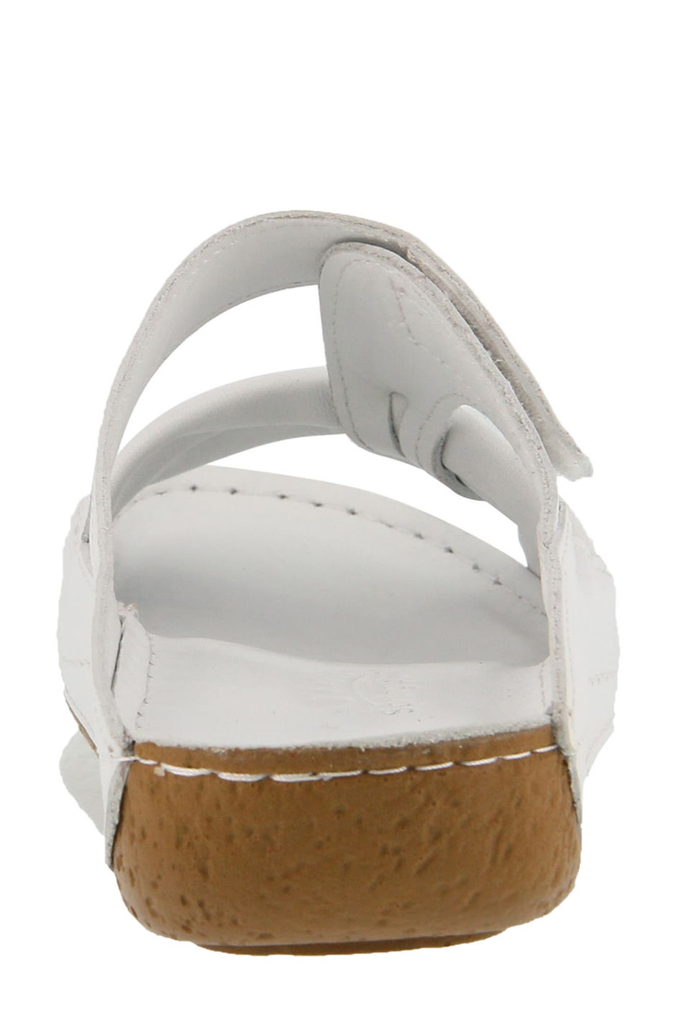 Spring Step Gretta Sandal, Alternate, color, White Leather