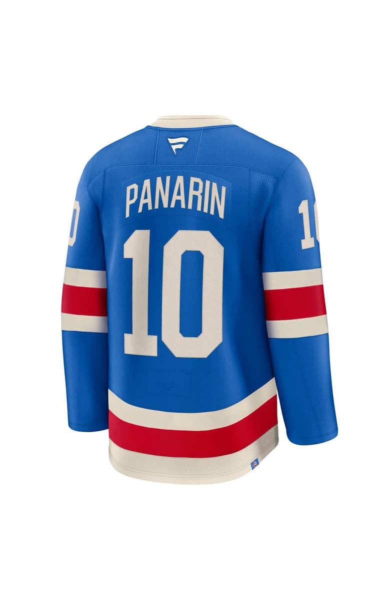 FANATICS Men's Fanatics Artemi Panarin Blue New York Rangers Centennial Premium Jersey, Alternate, color, Blue