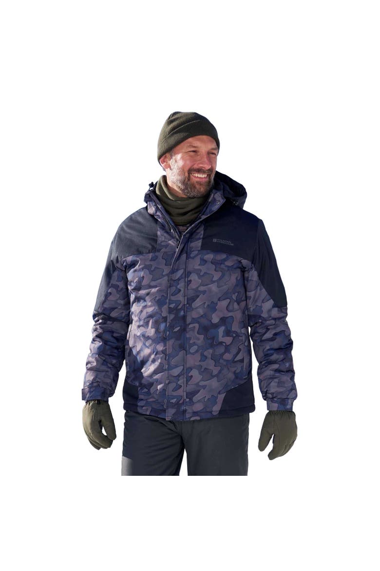 Shadow II Printed Ski Jacket, Alternate, color, Brown