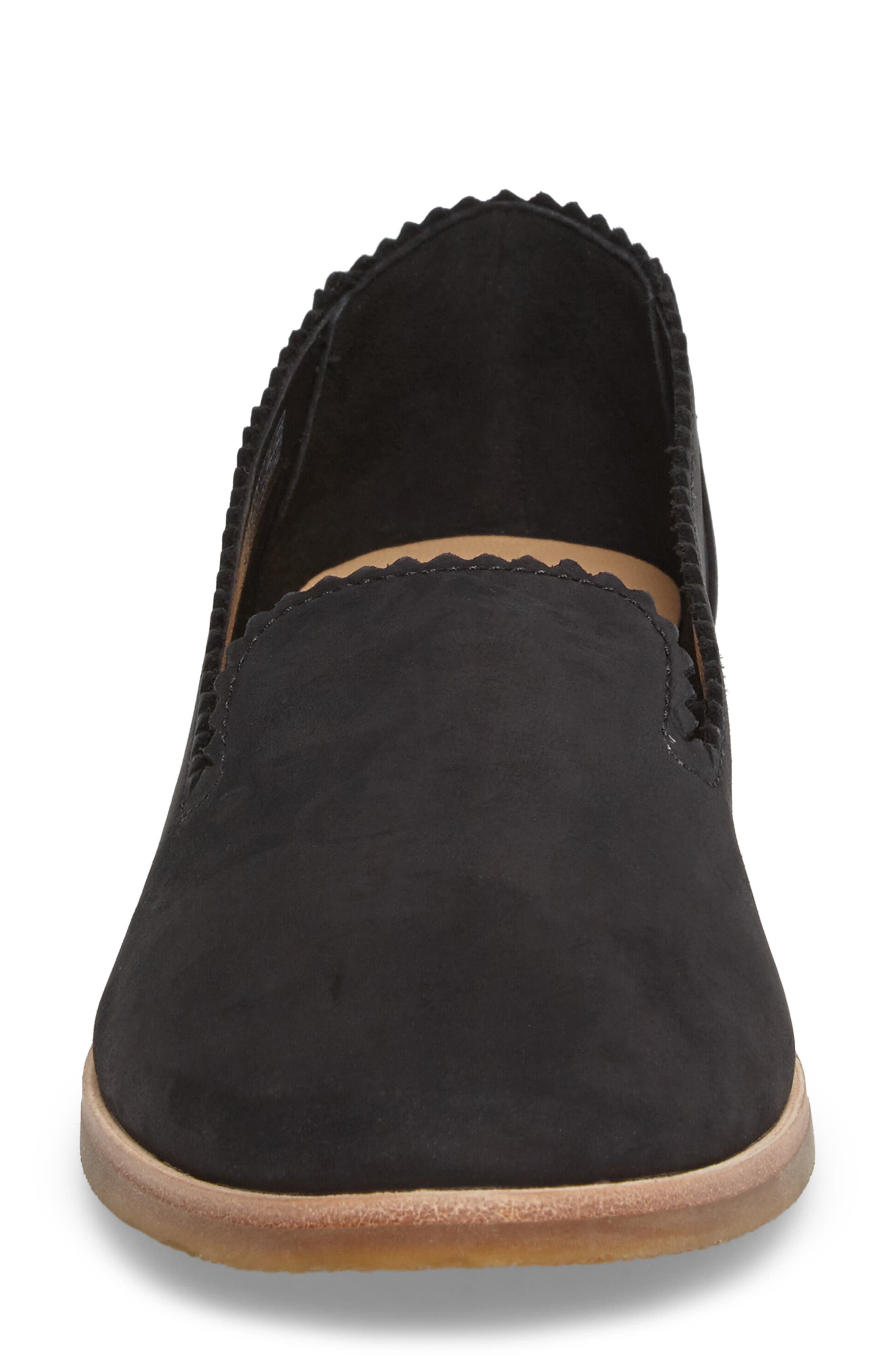 Vista Slip-On Flat, Alternate, color, BLACK NUBUCK LEATHER