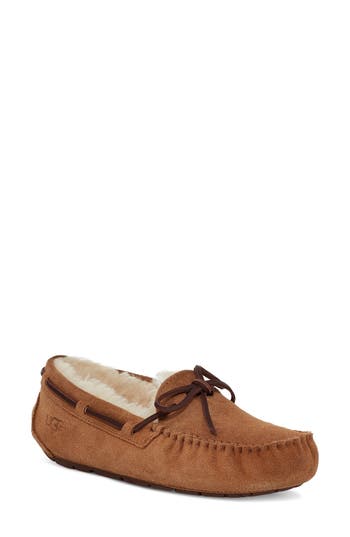Ugg Dakota Womens Moccasin Slippers In Brown