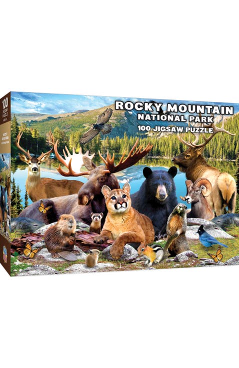 Wildlife of Rocky Mountain 100pc Puzzle