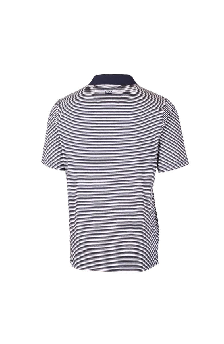 Cutter & Buck Men's Cutter & Buck Navy Las Vegas Aviators Big & Tall Forge Tonal Stripe Stretch Polo, Alternate, color,