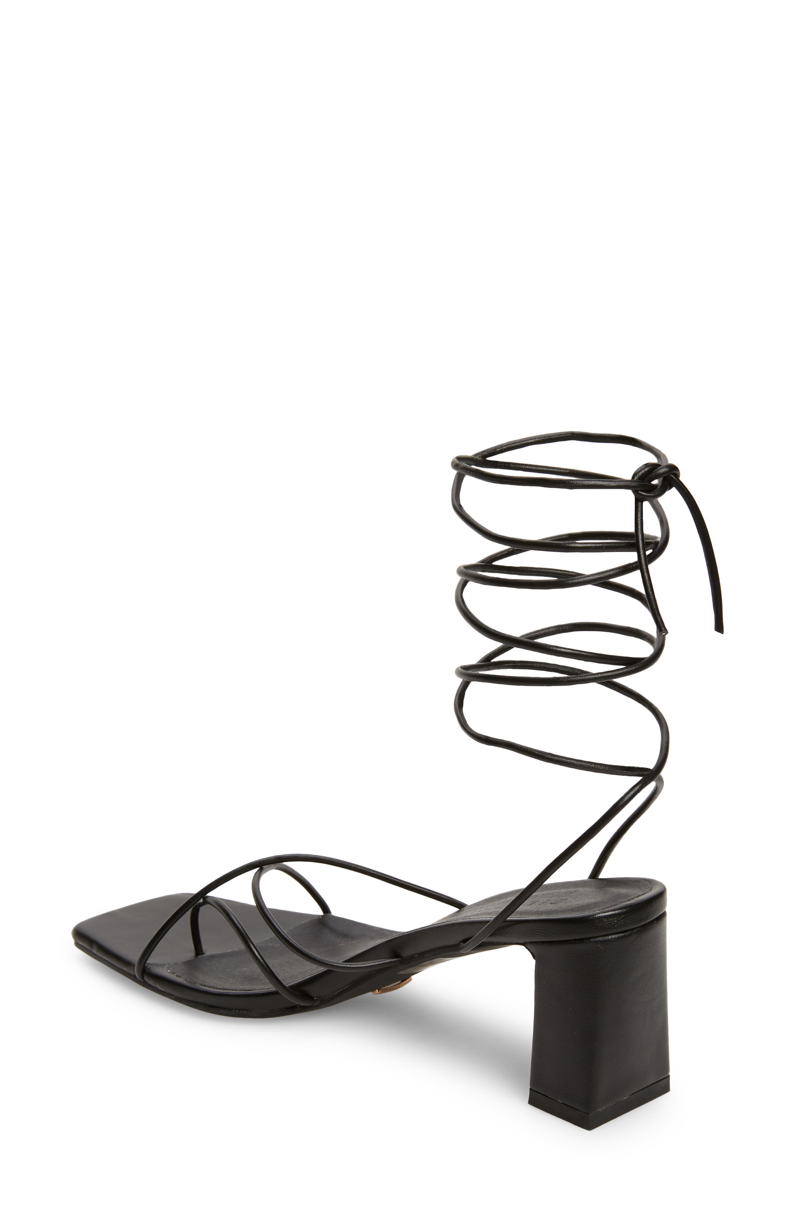 Billini Issa Ankle Tie Sandal, Alternate, color, 