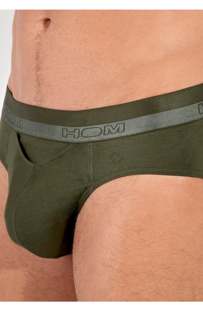 HOM HO1 Mini Briefs, Alternate, color, Dark Khaki