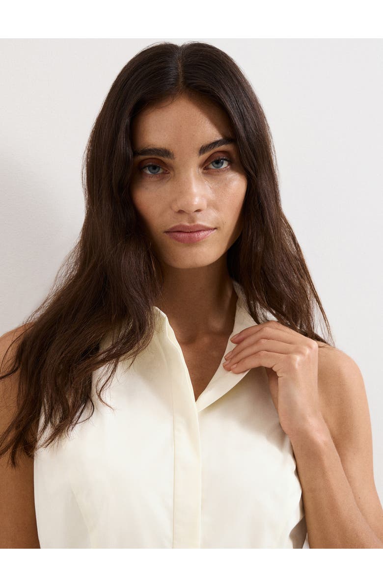 Phase Eight Ariane Shirt Dress, Alternate, color, Ivory