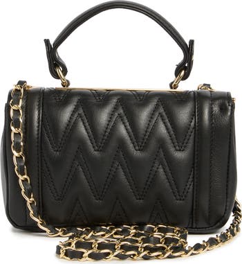 Beatriz Quilted Leather Top Handle Bag