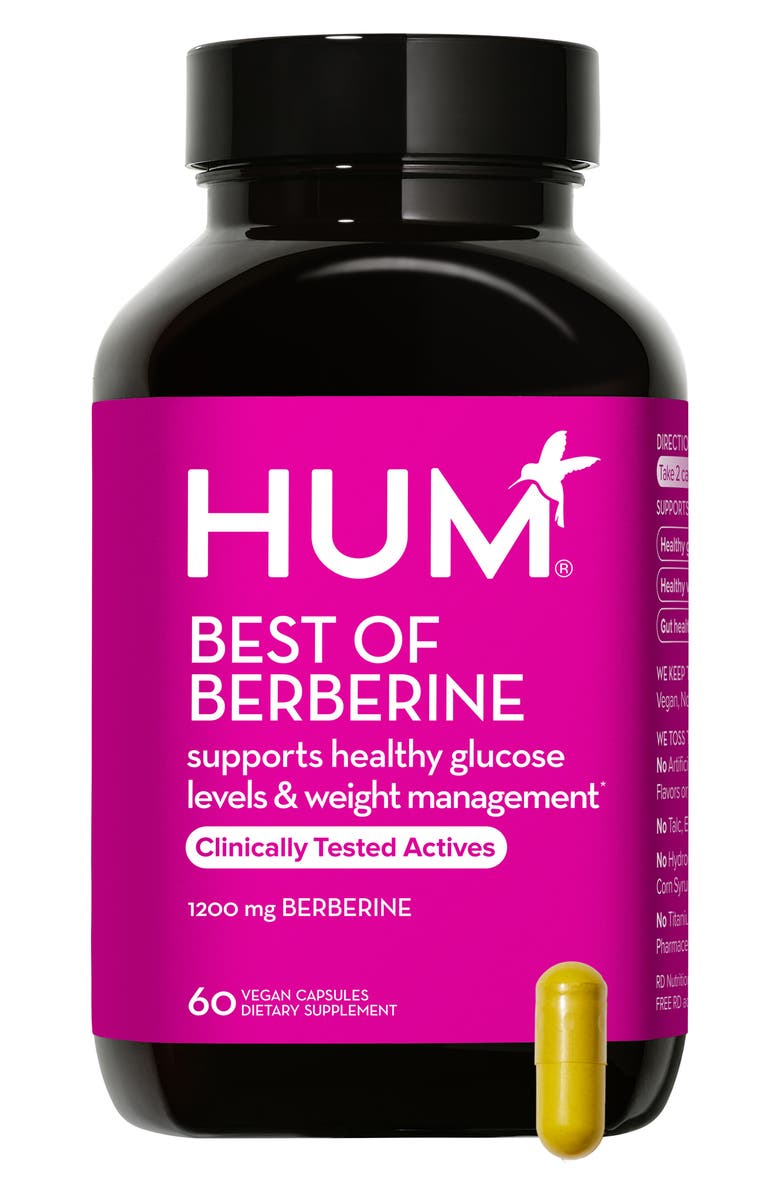 Hum Nutrition Best of Berberine Dietary Supplement, Main, color, 