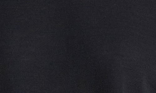 Vince Shrunken Crewneck Wool T-shirt In Blue