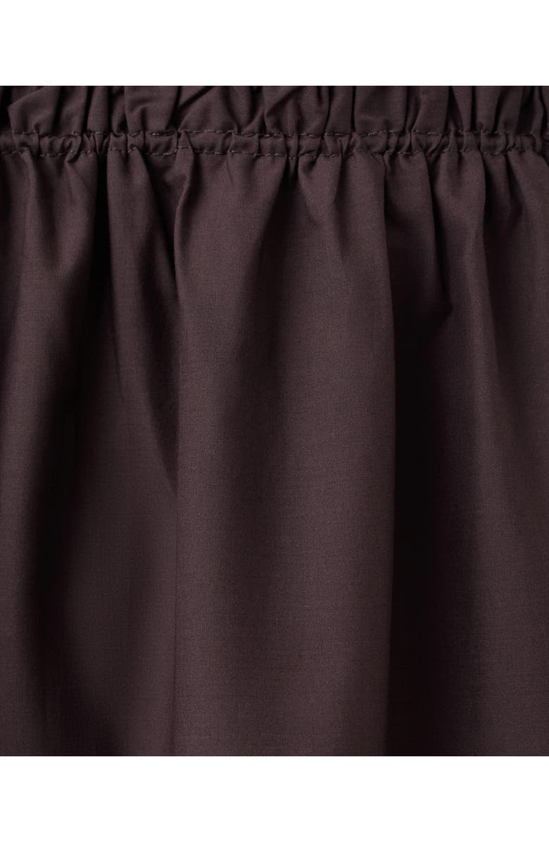 MANGO Shirred Waist Midi Skirt, Alternate, color, 
