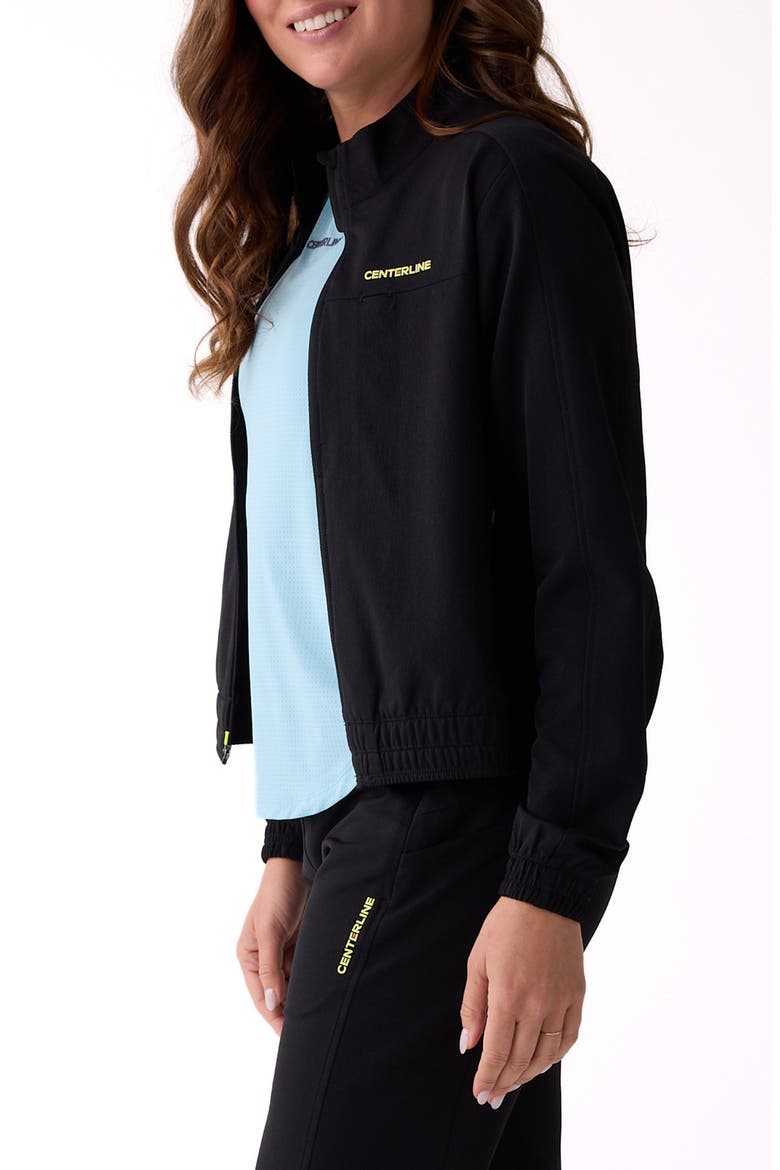 Women's Courtside Track Jacket, Alternate, color, Black