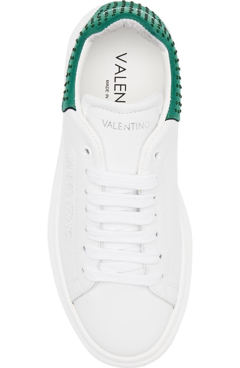 VALENTINO BY MARIO VALENTINO Fresia Sparkling Sneaker, Alternate, color, White Green