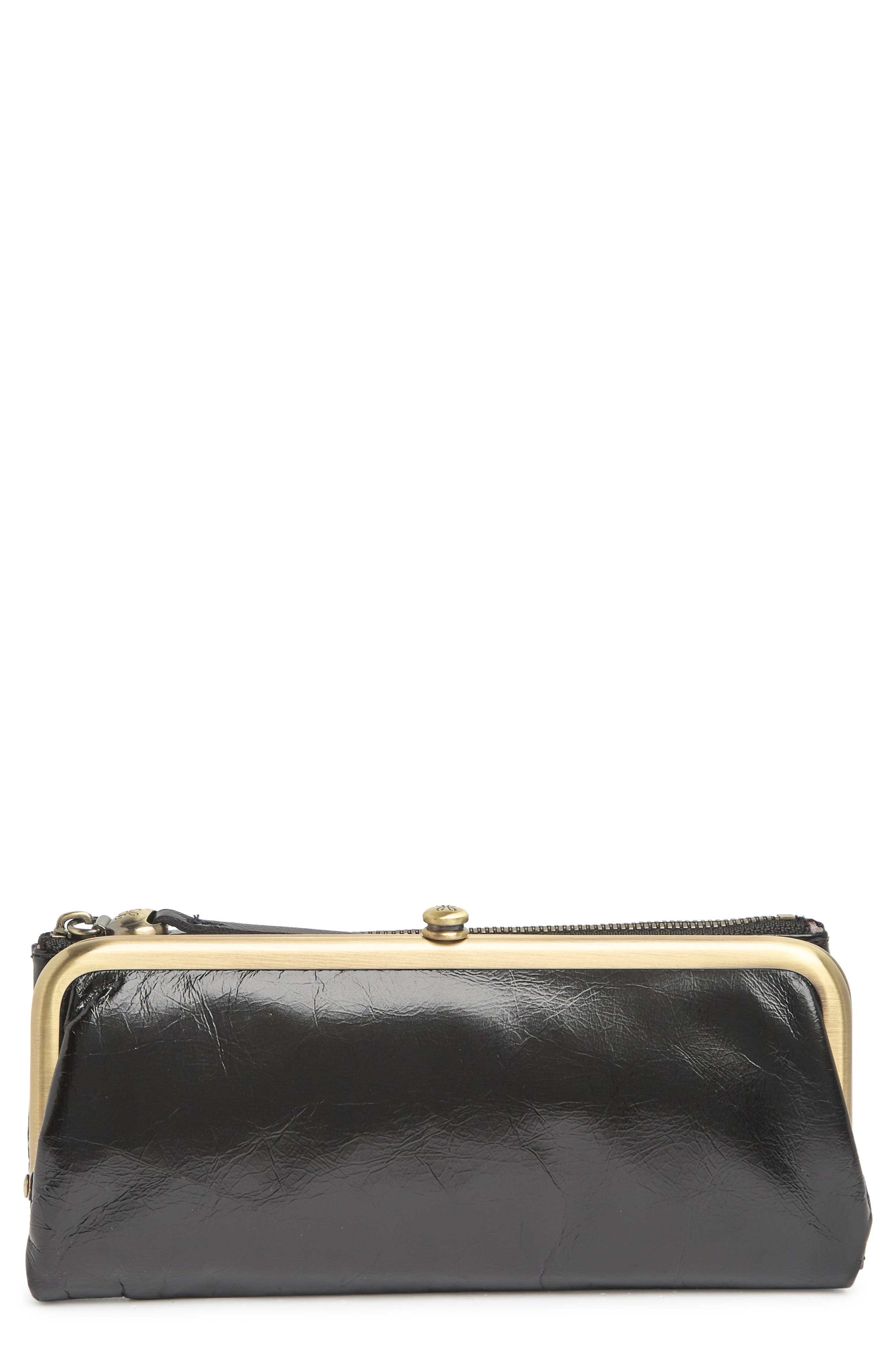 HOBO Wind Leather Clutch Bag, Main, color, 