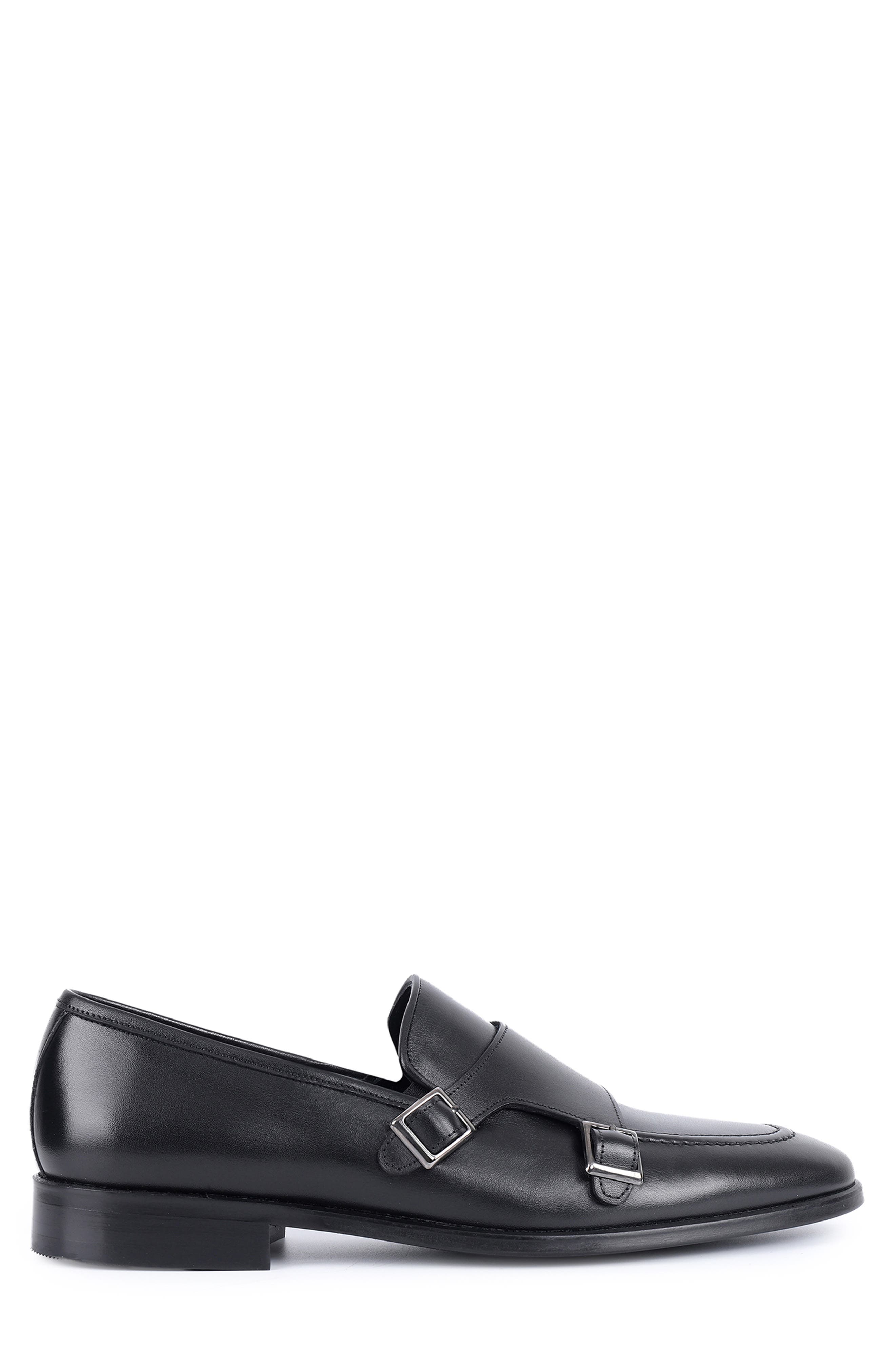 VELLAPAIS Bovina Buckle Loafer, Alternate, color, Black