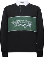 Psycho Bunny Kids' Enzo Long Sleeve Rugby Polo