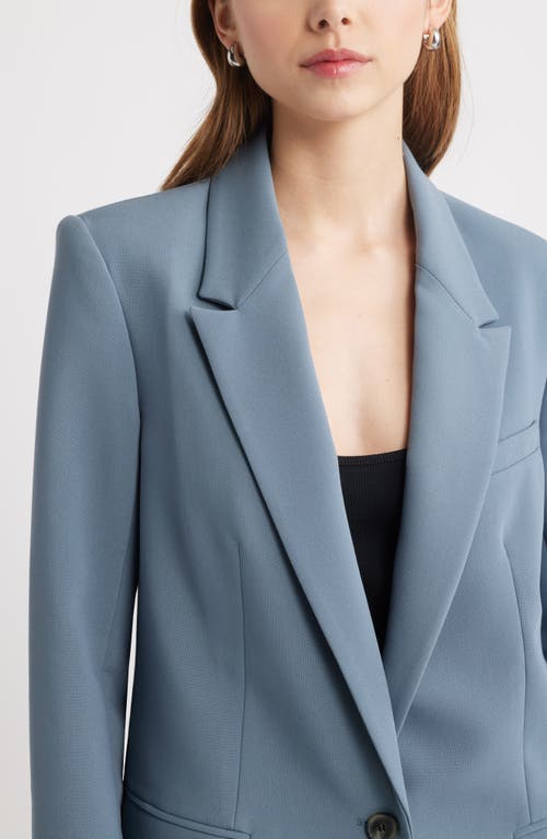 Open Edit The Icon Blazer In Blue Weather