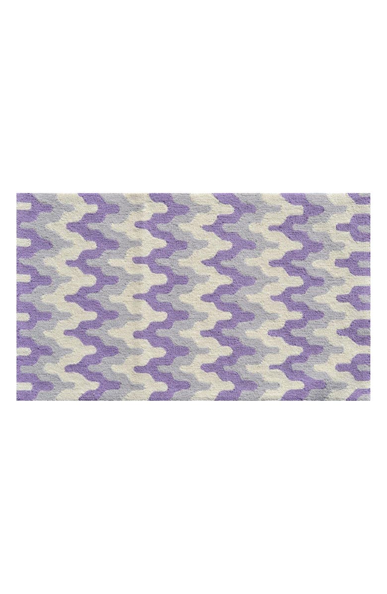 R16 HOME Surge Purple Doormat, Main, color,