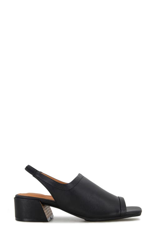 Gentle Souls By Kenneth Cole Penny Slingback Sandal In Black
