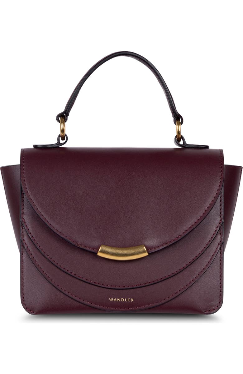 Wandler Luna Arch Leather Shoulder Bag, Main, color,