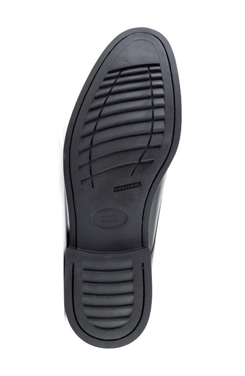 Marc Joseph New York Fulton Steet Bit Loafer In Black Napa