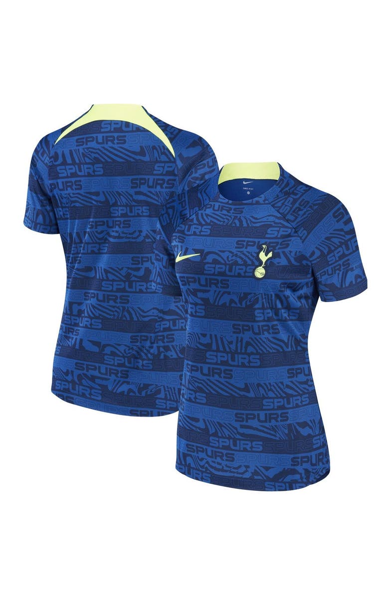 Nike Women's Nike Navy Tottenham Hotspur 2022/23 Pre-Match Home Performance Top, Main, color, Navy