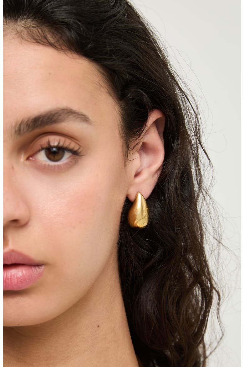 Gold-Tone Drop Earrings, Alternate, color, Gold