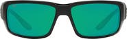 Costa Del Mar 59mm Wraparound Sunglasses