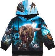 JURASSIC WORLD Jurassic Park T-Rex Fleece Hooded Sweatshirt