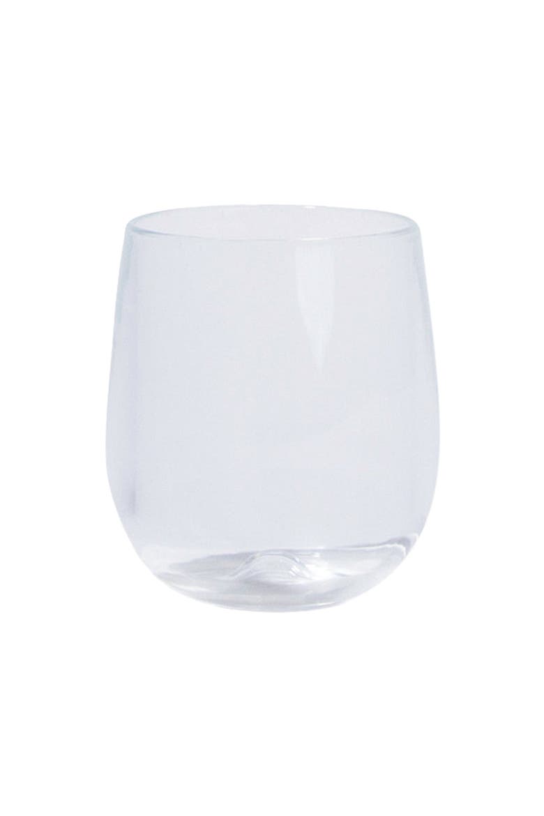 Silicone Crystal Clear Wine Glass, Main, color, Crystal Clear