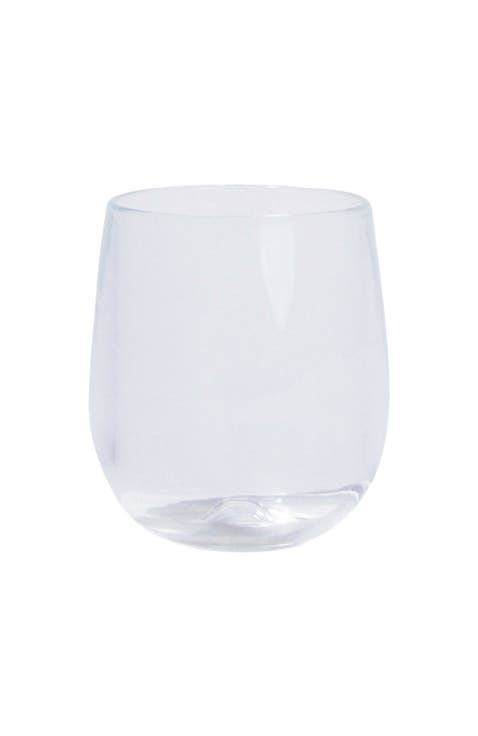 Silicone Crystal Clear Wine Glass