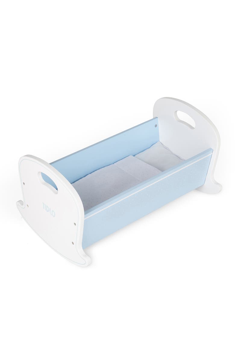 Tidlo Doll's Cradle, Alternate, color, Blue