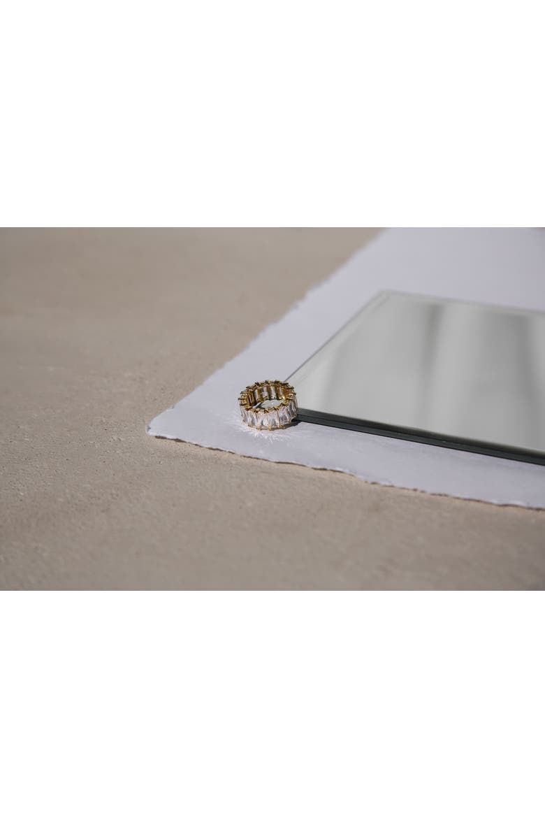 Baguette Ring, Alternate, color, Gold