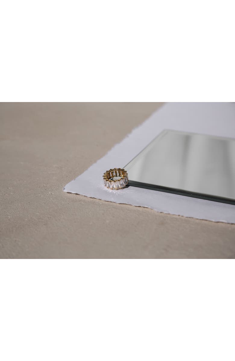 Rachelment Baguette Ring, Alternate, color, Gold