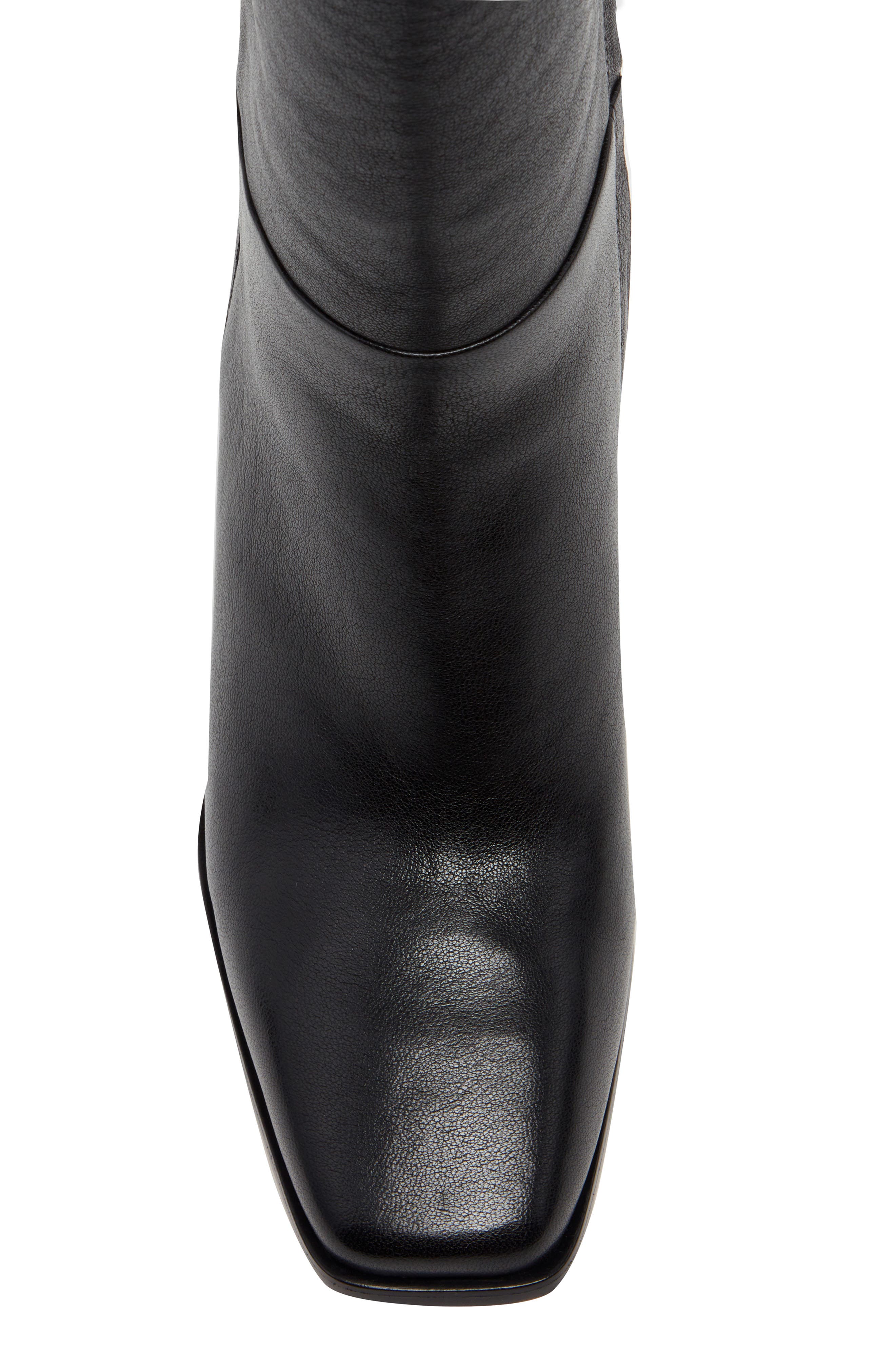 Faye Tall Boot, Alternate, color, BLACK