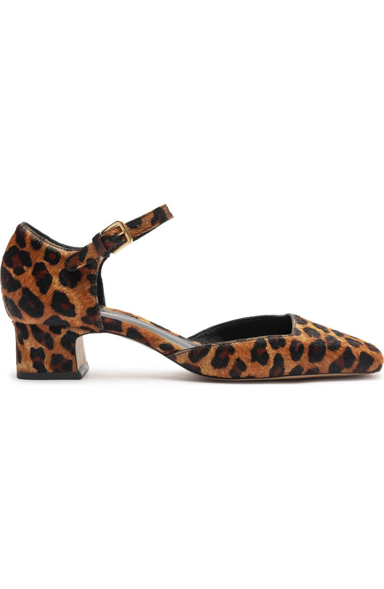 Arezzo Tori Ankle Strap Pump, Alternate, color, Natural Leopard