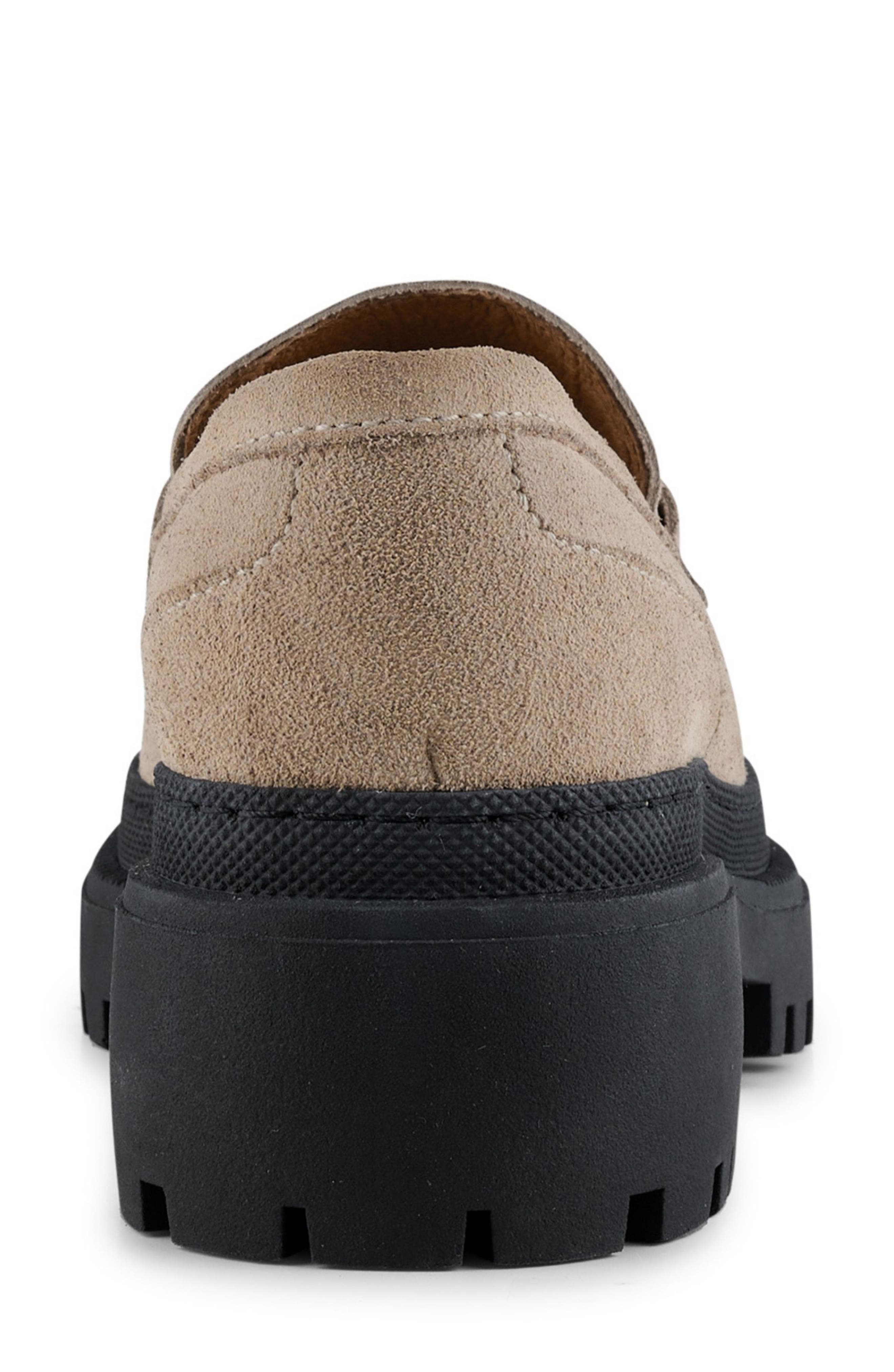 Shoe The Bear Iona Suede Saddle Loafer, Alternate, color, 