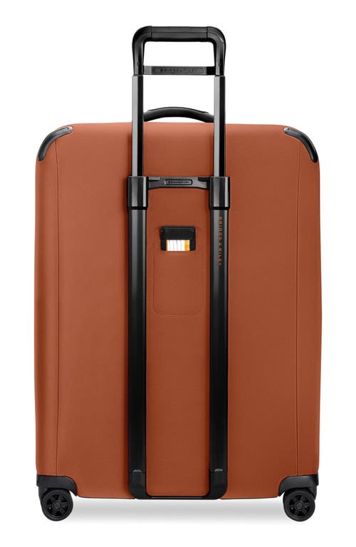 Briggs & Riley Large Zdx 29-inch Expandable Spinner Packing Case In Brown